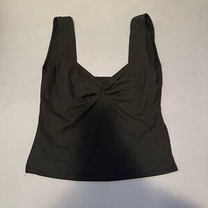 Black Crop Top
